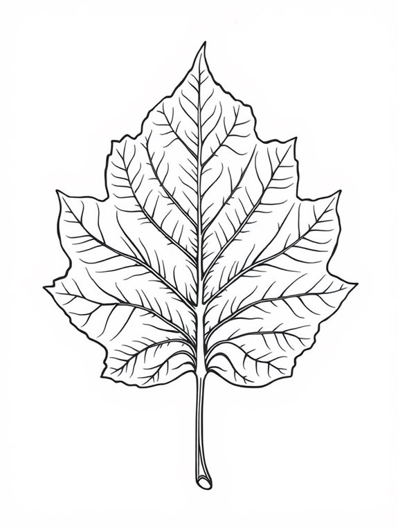 aspen leaf coloring activity