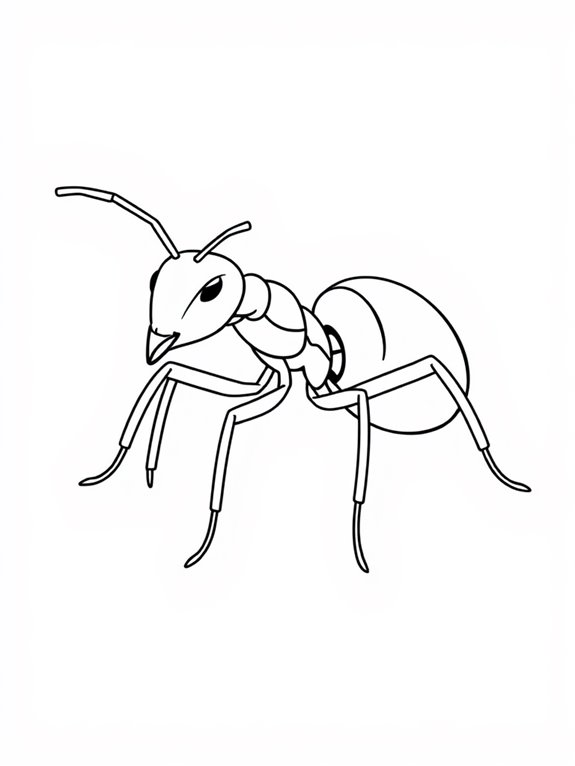 carpenter ant coloring activity