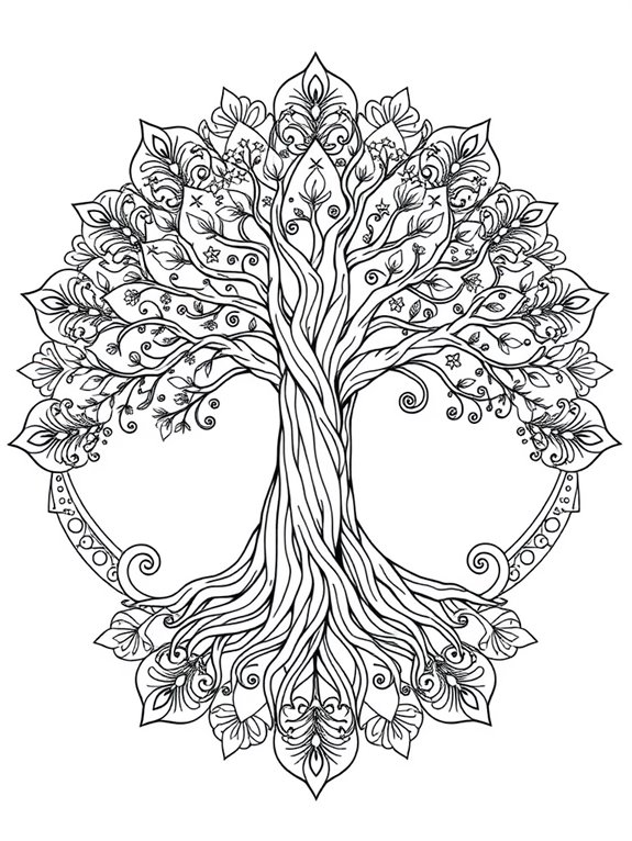 mandala tree of life